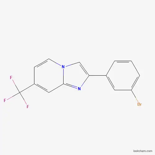 2-(3-Bromo-phenyl)-7-trifluoromethyl-imidazo[1,2-a]pyridine