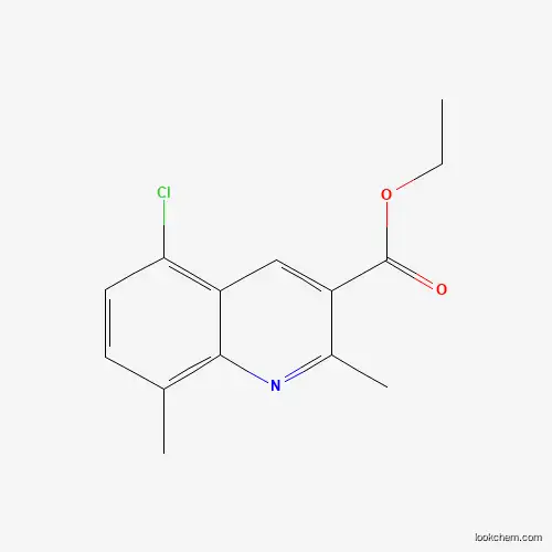 5-Chloro-2,8-dimethylquinoline-3-carboxylic acid ethyl ester