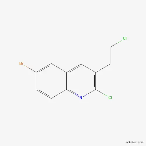 2-Chloro-3-(2-chloroethyl)-6-bromoquinoline