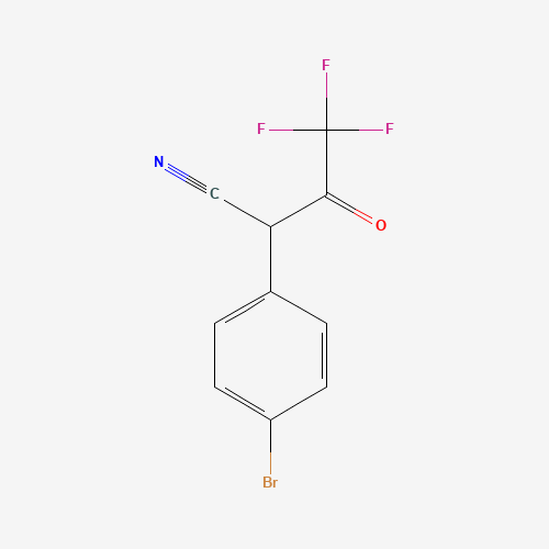 2-(4-Bromo-phenyl)-4,4,4-trifluoro-3-oxo-butyronitrile