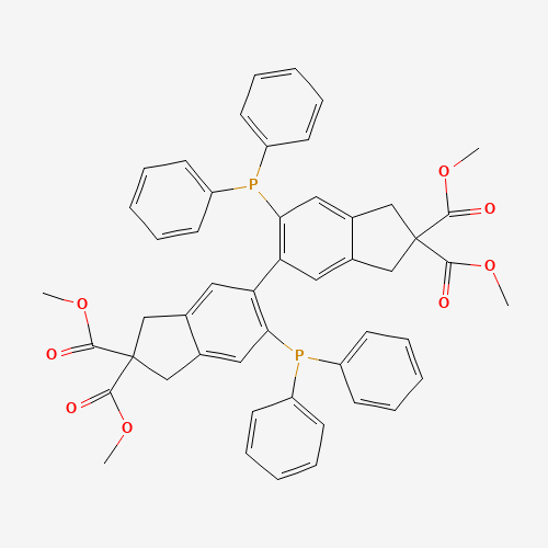 Tetramethyl 6,6'-bis(diphenylphosphino)-1,1',3,3'-tetrahydro[5,5']biindenyl-2,2',2,2'-tetracarboxylate, 99%