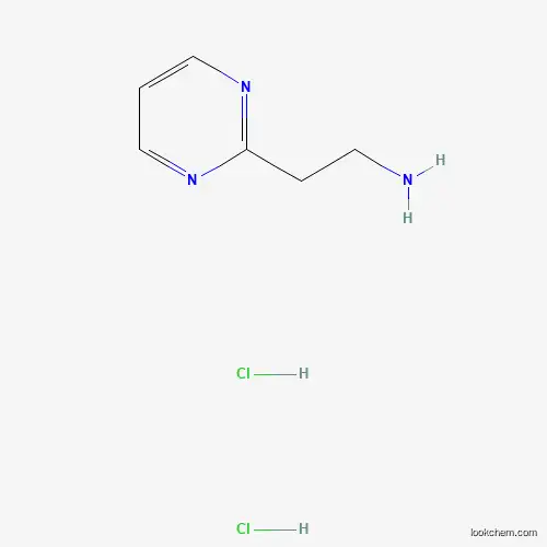 Molecular Structure of 99357-24-1 (2-(Pyrimidin-2-yl)ethanamine dihydrochloride)