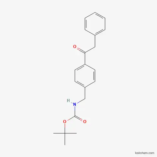 (4-Phenylacetyl-benzyl)-carbamic acid tert-butyl ester
