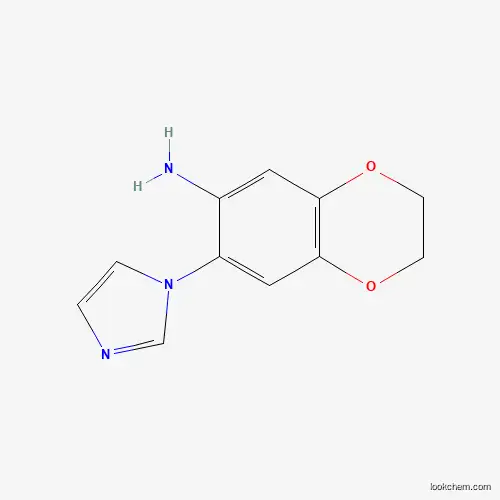 7-(1H-imidazol-1-yl)-2,3-dihydro-1,4-benzodioxin-6-amine