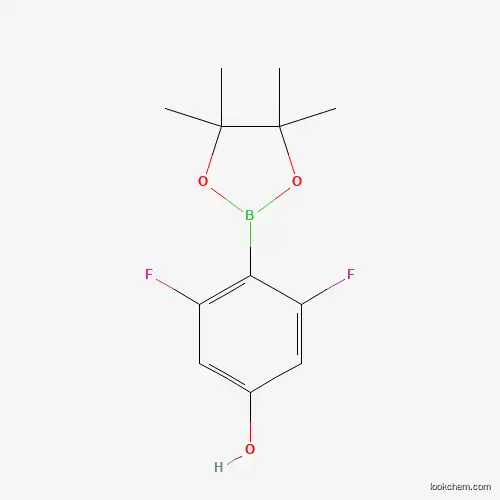 3,5-Difluoro-4-(4,4,5,5-tetramethyl-1,3,2-dioxaborolan-2-yl)phenol