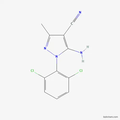 5-Amino-4-cyano-1-(2,6-dichlorophenyl)-3-methylpyrazole