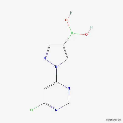 1-(6-Chloropyrimidin-4-yl)pyrazole-4-boronic acid