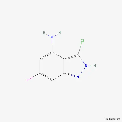 4-Amino-3-chloro-6-iodo-1H-indazole