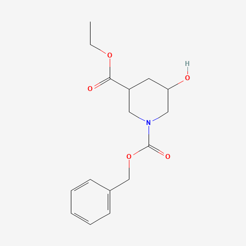 Ethyl 1-Cbz-5-Hydroxypiperidine-3-Carboxylate