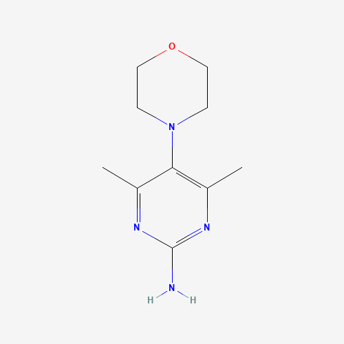 4,6-dimethyl-5-morpholin-4-ylpyrimidin-2-amine(SALTDATA: FREE)
