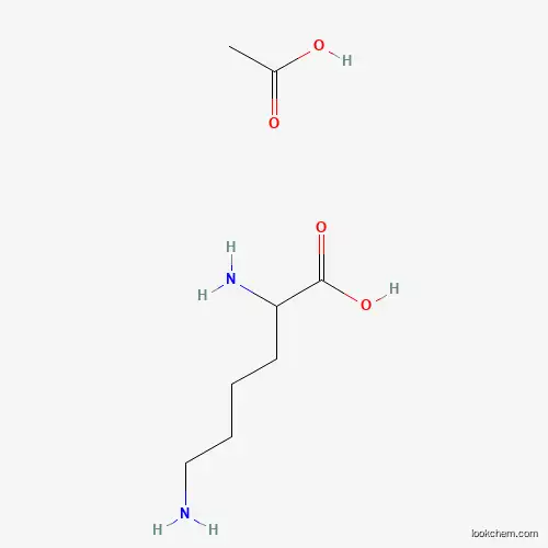 acetic acid; 2,6-diaminohexanoic acid