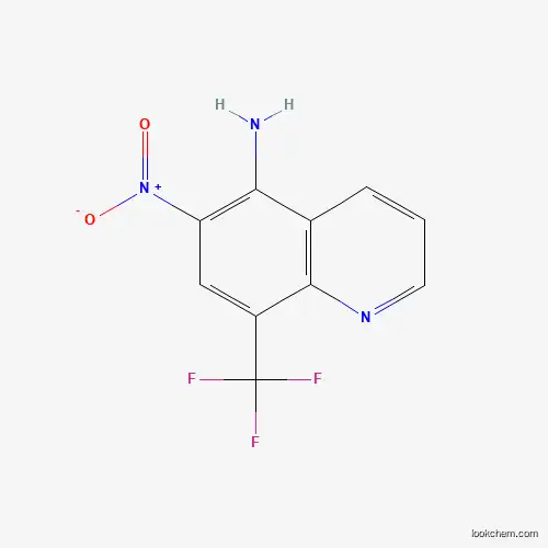 6-NITRO-8-(TRIFLUOROMETHYL)QUINOLIN-5-AMINE