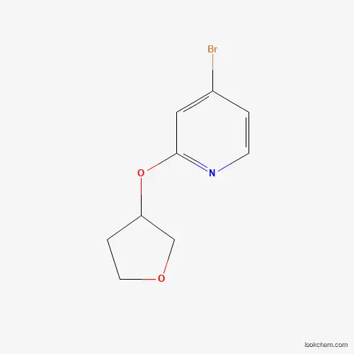 4-BroMo-2-((tetrahydrofuran-3-yl)oxy)pyridine