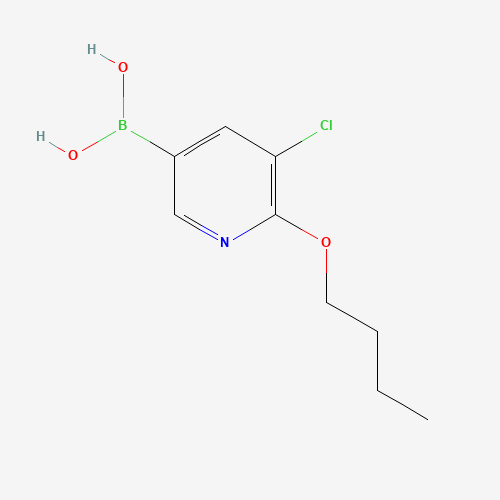 6-Butoxy-5-chloropyridine-3-boronic acid