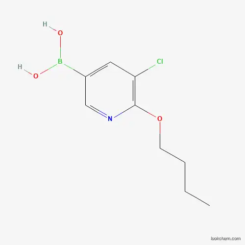 6-부톡시-5-클로로피리딘-3-보론산