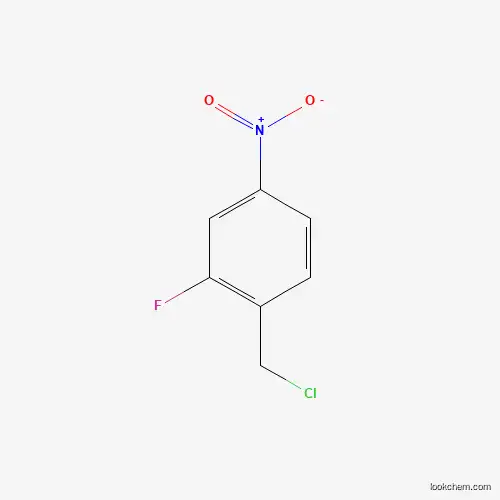 Molecular Structure of 1159607-50-7 (1-(Chloromethyl)-2-fluoro-4-nitrobenzene)