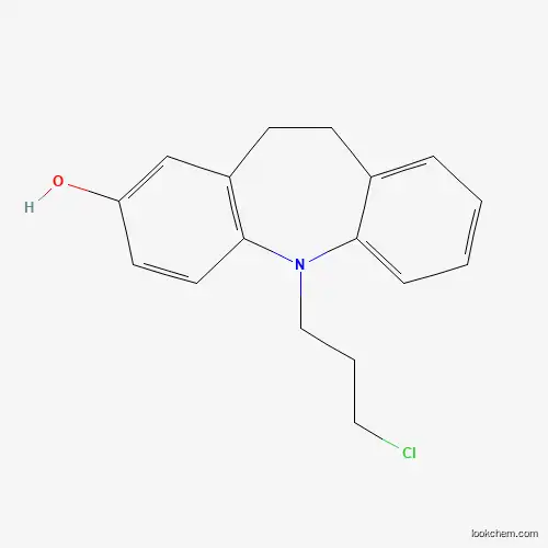Molecular Structure of 1159977-21-5 (5-(3-Chloropropyl)-10,11-dihydro-2-hydroxy-5H-dibenz[b,f]azepine)