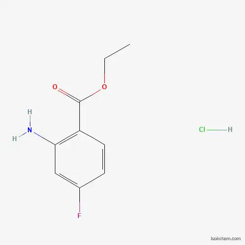 Benzoic acid, 2-amino-4-fluoro-, ethyl ester, hydrochloride