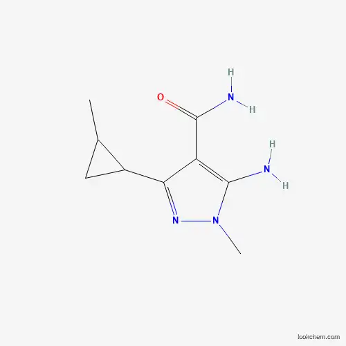 5-amino-1-methyl-3-((1R,2S)-2-methylcyclopropyl)-1H-pyrazole-4-carboxamide