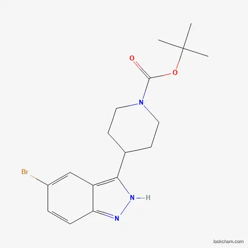 tert-Butyl 4-(5-bromo-1H-indazol-3-yl)piperidine-1-carboxylate 1198284-77-3