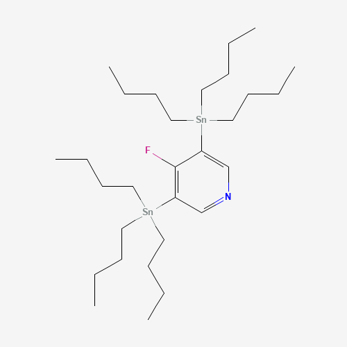 4-Fluoro-3,5-bis(tributylstannyl)pyridine