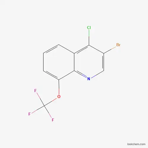 3-Bromo-4-chloro-8-trifluoromethoxyquinoline