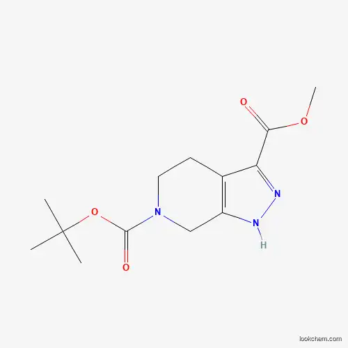 1,4,5,7-Tetrahydro-6H-pyrazolo[3,4-c]pyridine-3,6-dicarboxylic acid 6-tert-butyl 3-methyl ester