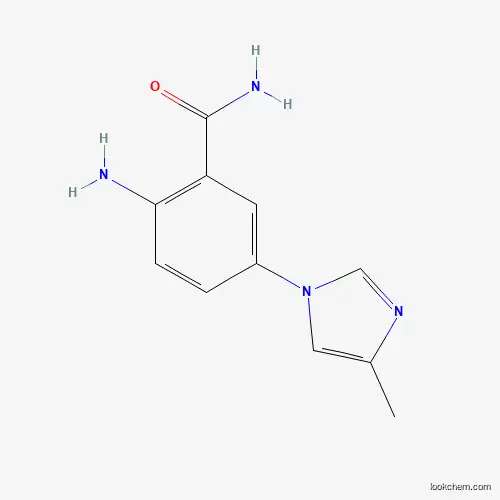 2-amino-5-(4-methyl-1H-imidazol-1-yl)benzamide