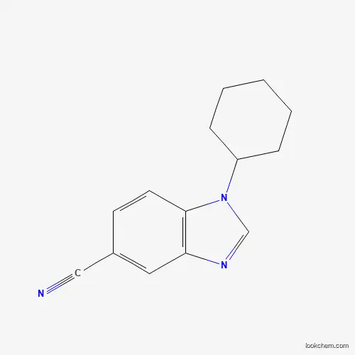 Best price/ 5-Cyano-1-cyclohexylbenzoimidazole  CAS NO.1215206-71-5