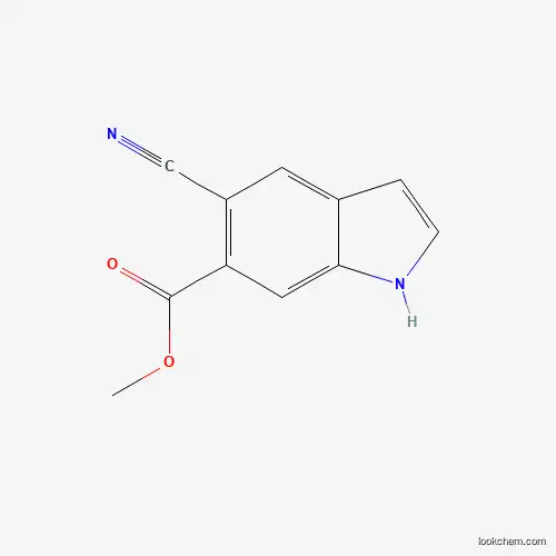 5-Cyano-indole-6-carboxylic acid methyl ester