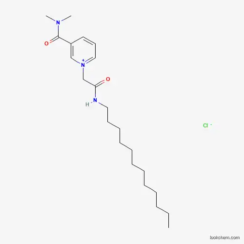 3-DIMETHYLCARBAMOYL-1-(DODECYLCARBAMOYLMETHYL)PYRIDINIUM CHLORIDE