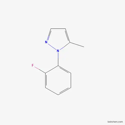 Molecular Structure of 1250516-18-7 (1-(2-fluorophenyl)-5-methyl-1H-pyrazole)