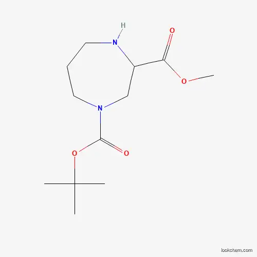 1-Tert-butyl 3-methyl 1,4-diazepane-1,3-dicarboxylate