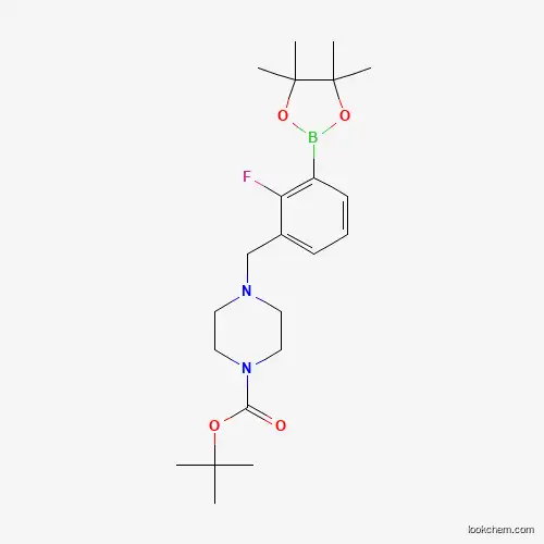 3-(4-Boc-Piperazinomethyl)-2-fluorophenylboronic acid,pinacol ester 1256360-53-8