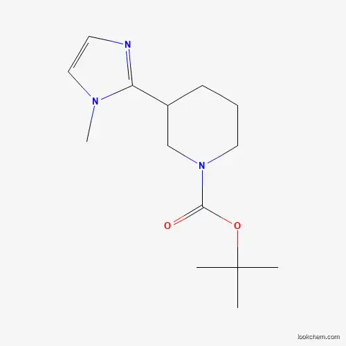 tert-butyl 3-(1-methyl-1H-imidazol-2-yl)piperidine-1-carboxylate