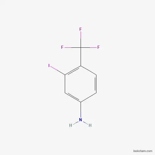 3-iodo-4-(trifluoromethyl)aniline cas no. 1261622-18-7 98%%