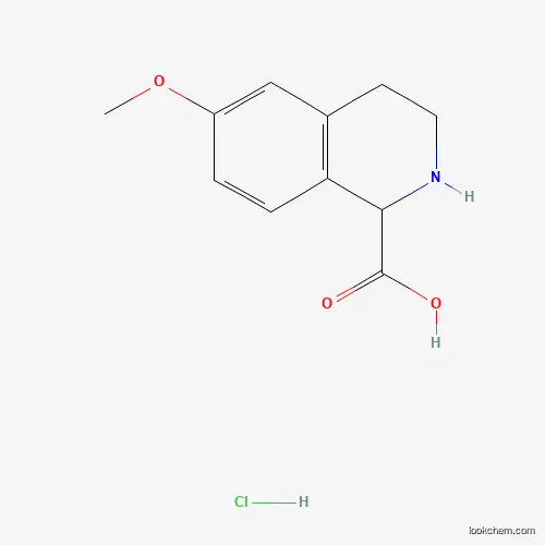 6-Methoxy-1,2,3,4-tetrahydro-isoquinoline-1-carboxylic acid hydrochloride