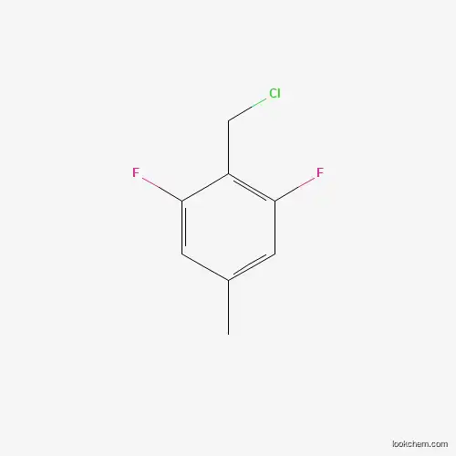 Molecular Structure of 1266114-64-0 (2-Chloromethyl-1,3-difluoro-5-methyl-benzene)