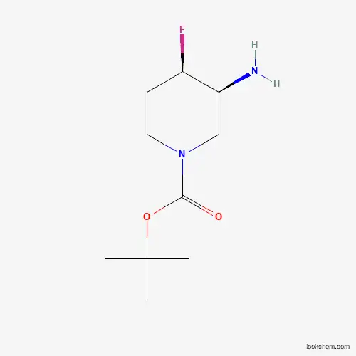 tert-butyl (3S,4R)-3-amino-4-fluoro-piperidine-1-carboxylate