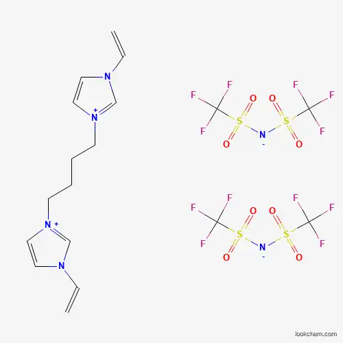 3,3'-(Butane-1,4-diyl)bis(1-vinyl-3-imidazolium) Bis(trifluoromethanesulfonyl)imide