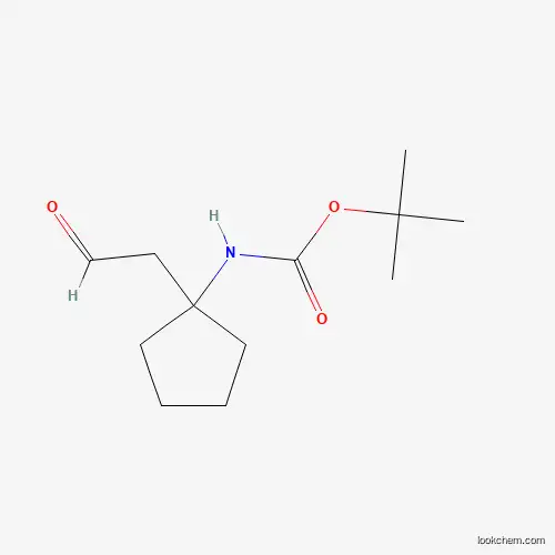 tert-butyl N-[1-(2-oxoethyl)cyclopentyl]carbamate