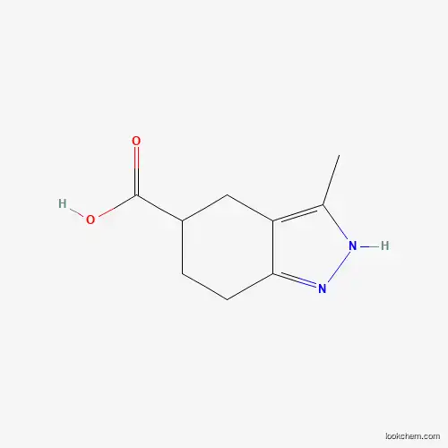 3-Methyl-4,5,6,7-tetrahydro-2H-indazole-5-carboxylic acid