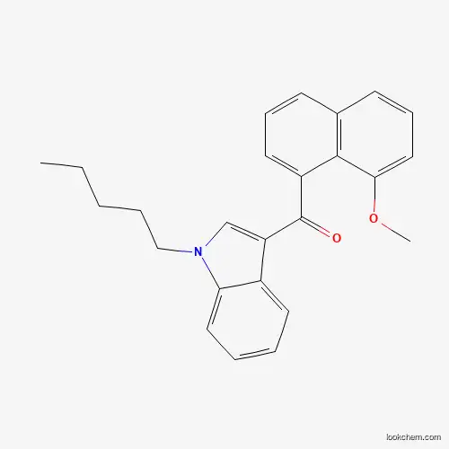 Molecular Structure of 1349837-48-4 (JWH 081 8-methoxynaphthyl isomer)