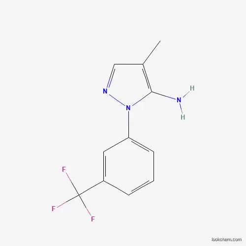 4-Methyl-1-[3-(trifluoromethyl)phenyl]-1H-pyrazol-5-amine