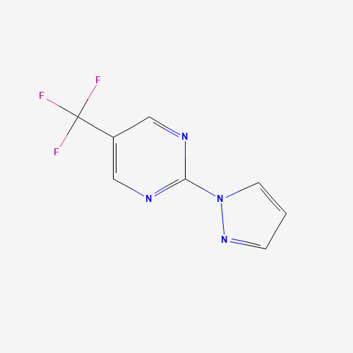2-(1H-Pyrazol-1-yl)-5-(trifluoromethyl)pyrimidine