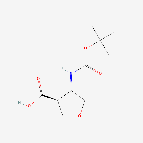 CIS-4-TERT-BUTOXYCARBONYLAMINO-TETRAHYDRO-FURAN-3-CARBOXYLIC ACID