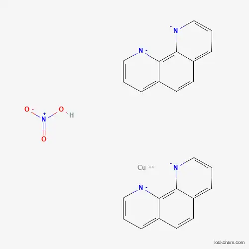 Molecular Structure of 14873-46-2 (Copper;nitric acid;1,10-phenanthroline-1,10-diide)