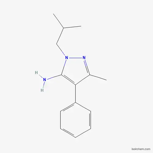 2-isobutyl-5-methyl-4-phenyl-pyrazol-3-amine