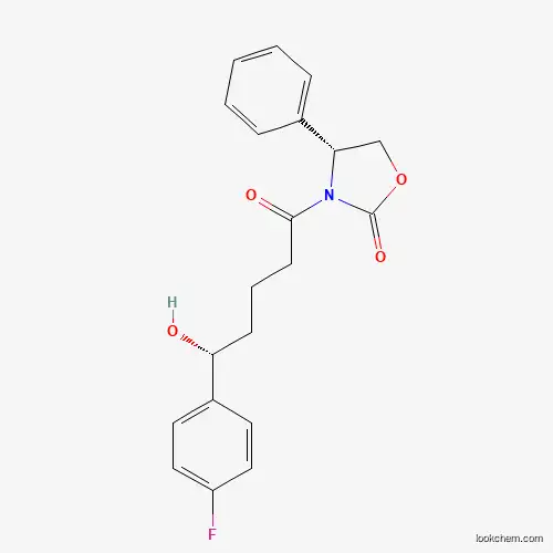 (R)-3-((R)-5-(4-fluorophenyl)-5-hydroxypentanoyl)-4-phenyloxazolidin-2-one