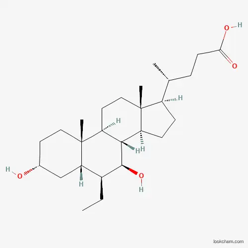 6β-ethylursodeoxycholic acid